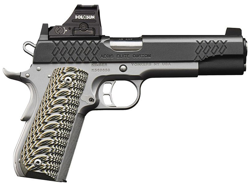 KIMBER 1911 AEGIS ELITE CUSTOM 45ACP HOLOSUN - Sale